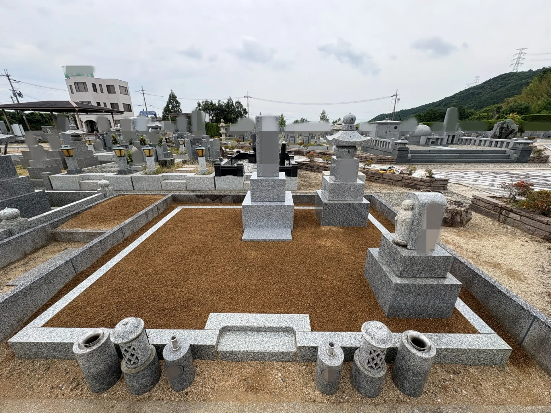 大阪府河南町｜民営霊園｜新規石碑工事